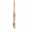 Ekena Millwork Richland Rough Sawn Timber Gable Bracket, Douglas Fir, 96"W x 40"H x 2"D x 6"F, 10/12 Pitch GBW096X40X0206RIC00RDF - alternate 4